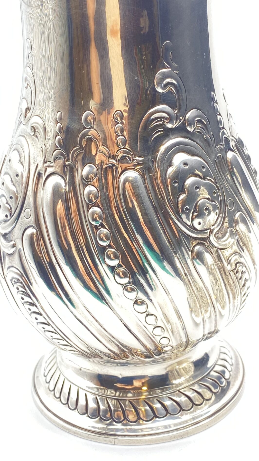 SPARGIZUCCHERO GIGANTE IN ARGENTO. FRANCIA, ANNO 1893 - immagine 7