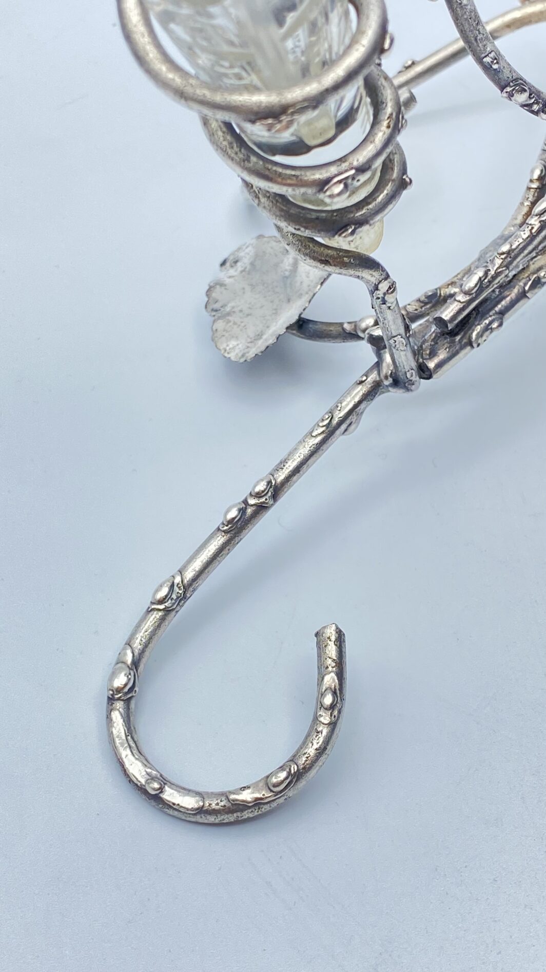EPERGNE IN SHEFFIELD E CRISTALLO. EPOCA VITTORIANA, XIX sec. - immagine 21