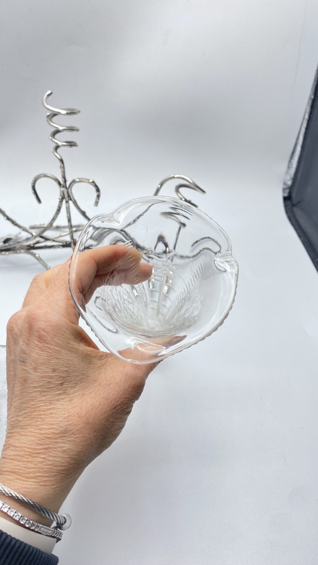 EPERGNE IN SHEFFIELD E CRISTALLO. EPOCA VITTORIANA, XIX sec. - immagine 18
