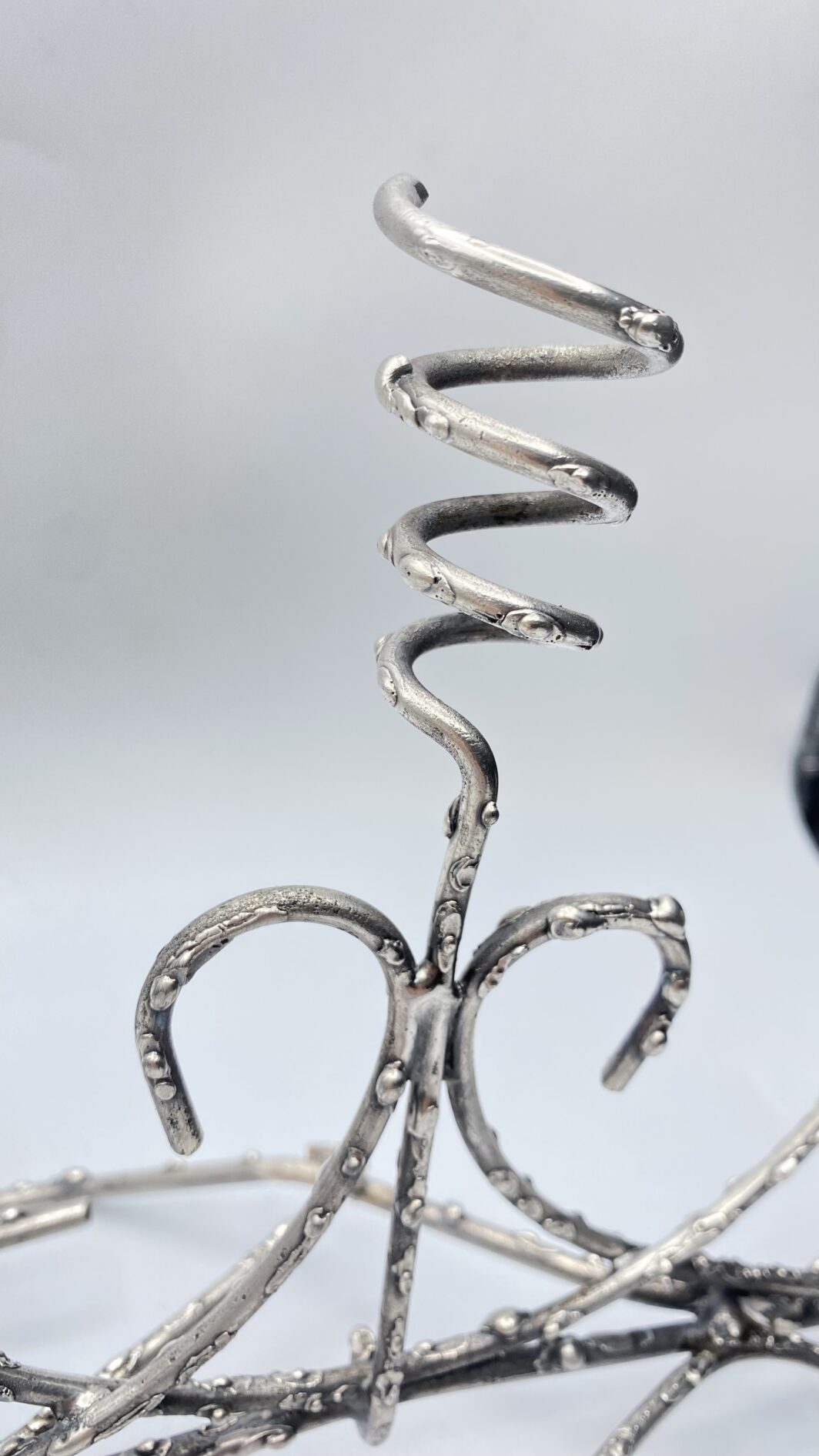 EPERGNE IN SHEFFIELD E CRISTALLO. EPOCA VITTORIANA, XIX sec. - immagine 7