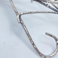 RAFFINATA EPERGNE IN SHEFFIELD E CRISTALLO. EPOCA VITTORIANA, XIX sec. - immagine 8