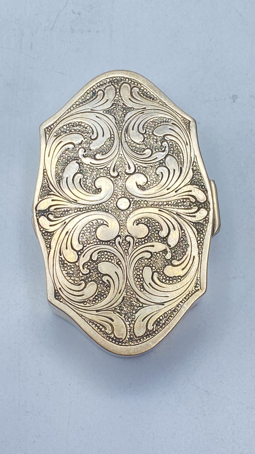 SCATOLA IN ARGENTO. ITALIA, METÀ DEL XIX sec. - immagine 8