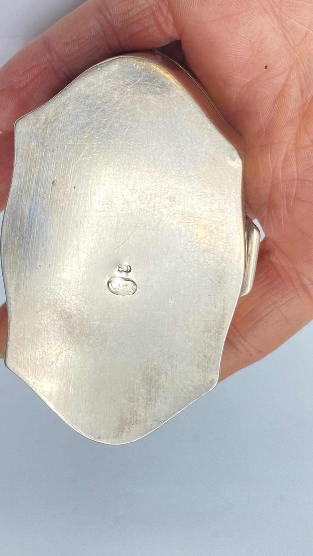 SCATOLA IN ARGENTO. ITALIA, METÀ DEL XIX sec. - immagine 6