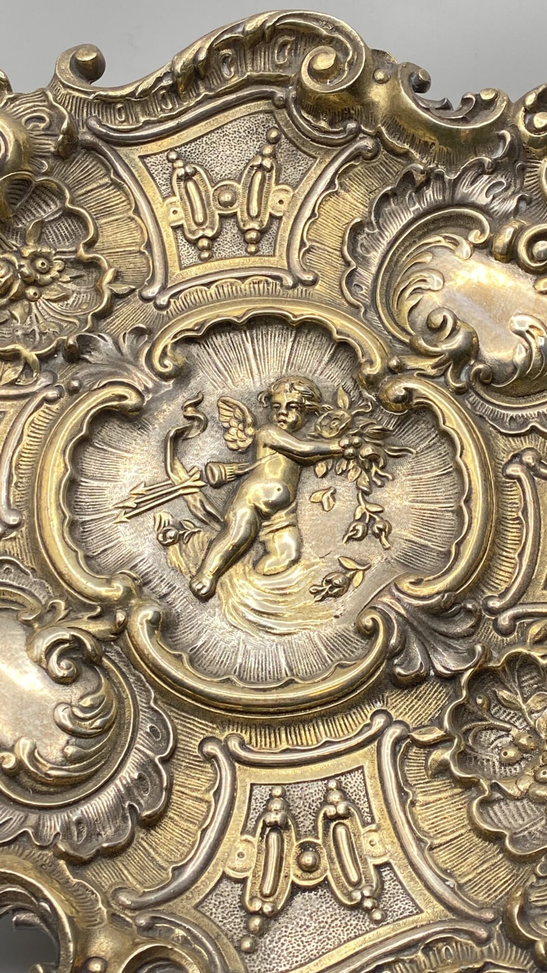CENTROTAVOLA IN BRONZO. FRANCIA, FINE XIX sec. - immagine 8