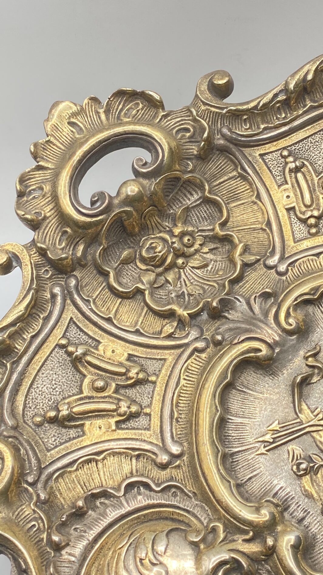 CENTROTAVOLA IN BRONZO. FRANCIA, FINE XIX sec. - immagine 9