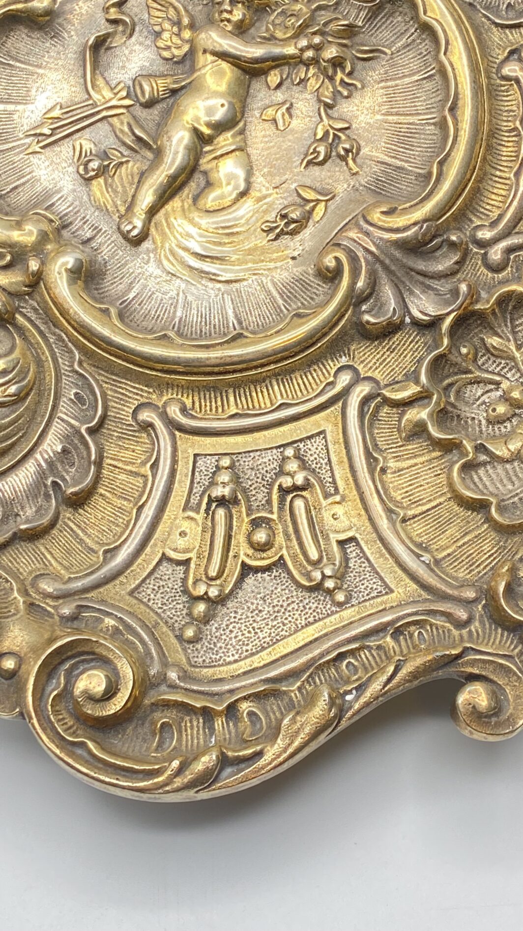 CENTROTAVOLA IN BRONZO. FRANCIA, FINE XIX sec. - immagine 6