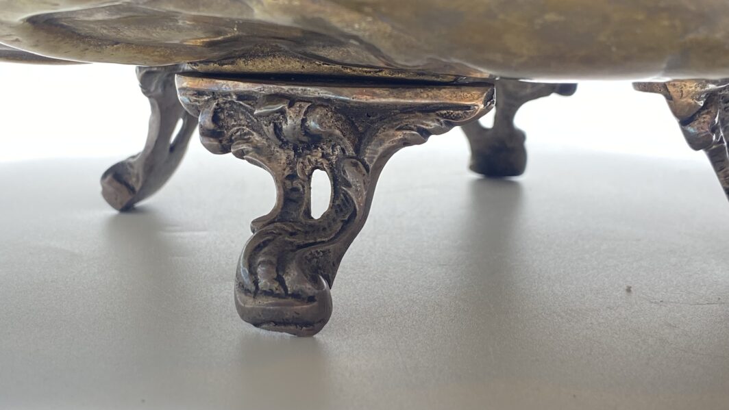 CENTROTAVOLA IN BRONZO. FRANCIA, FINE XIX sec. - immagine 5