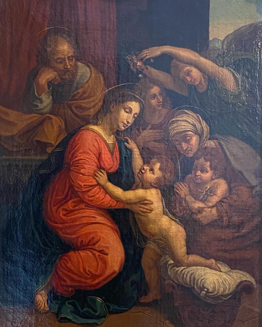 SCUOLA DI RAFFAELLO. “LA SACRA FAMIGLIA”, ANNO 1802. - immagine 18