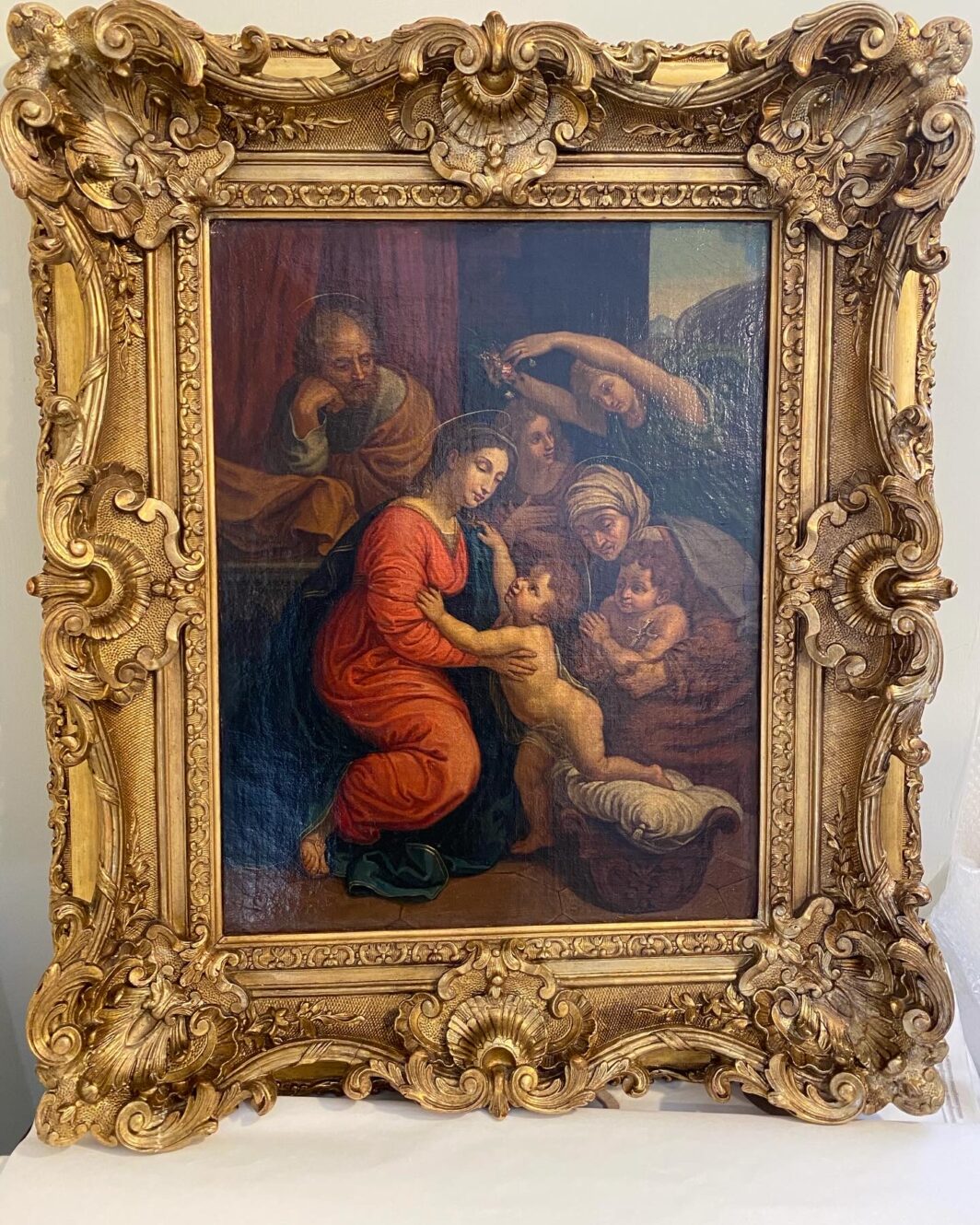 SCUOLA DI RAFFAELLO. “LA SACRA FAMIGLIA”, ANNO 1802.