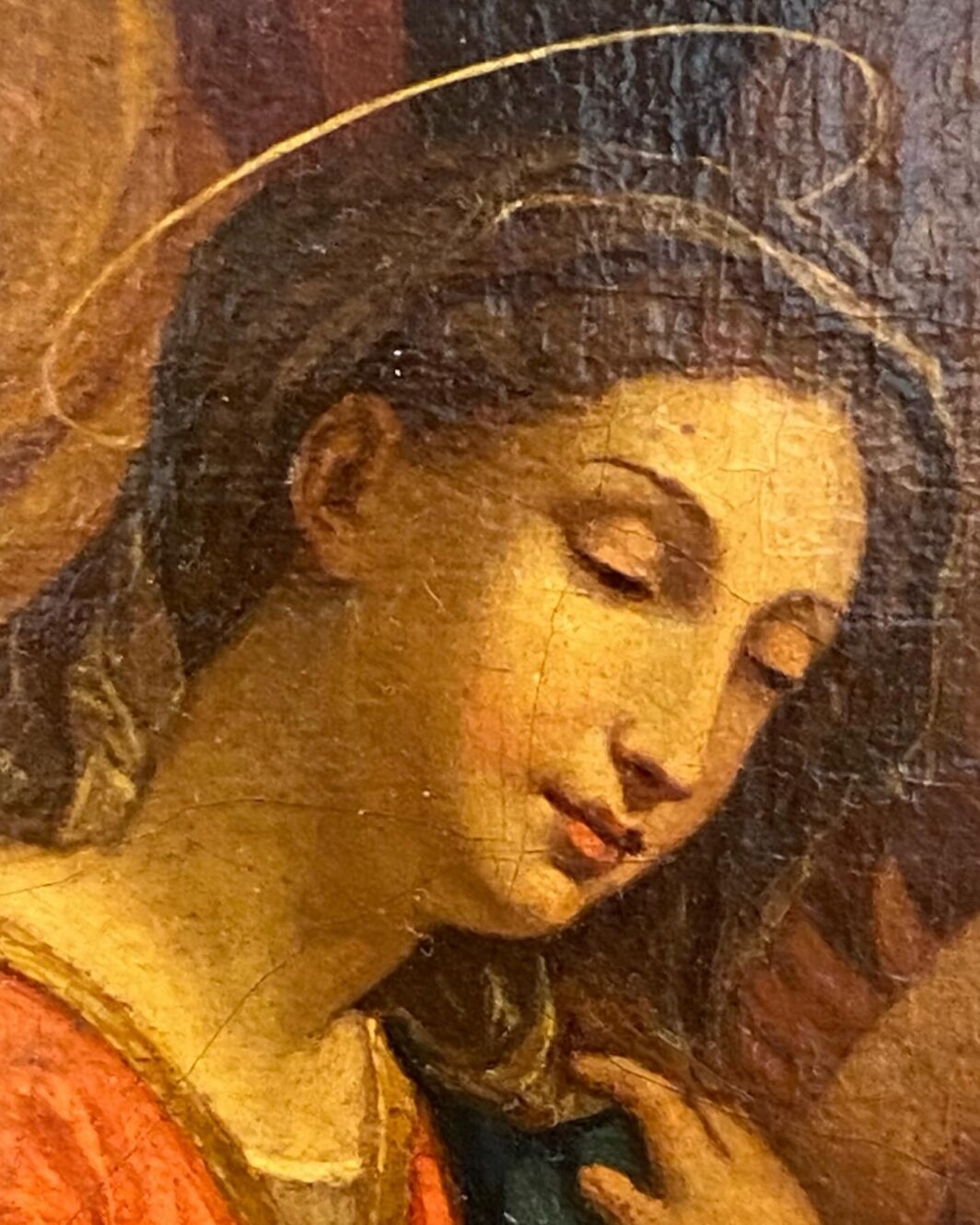 SCUOLA DI RAFFAELLO. “LA SACRA FAMIGLIA”, ANNO 1802. - immagine 12