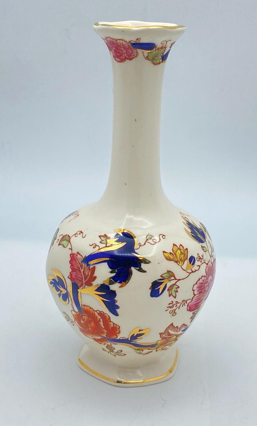 MASON’S BLU MANDALAY. VASO IN PORCELLANA ANNI ‘60.