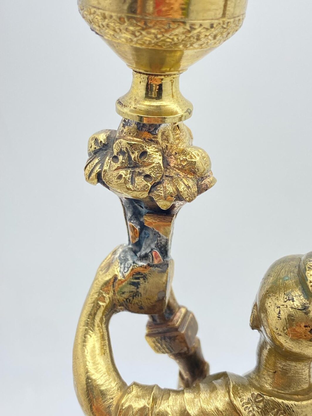 LUIGI XVI. STRAORDINARI CANDELIERI IN BRONZO E ALABASTRO. XVIII sec. - immagine 28