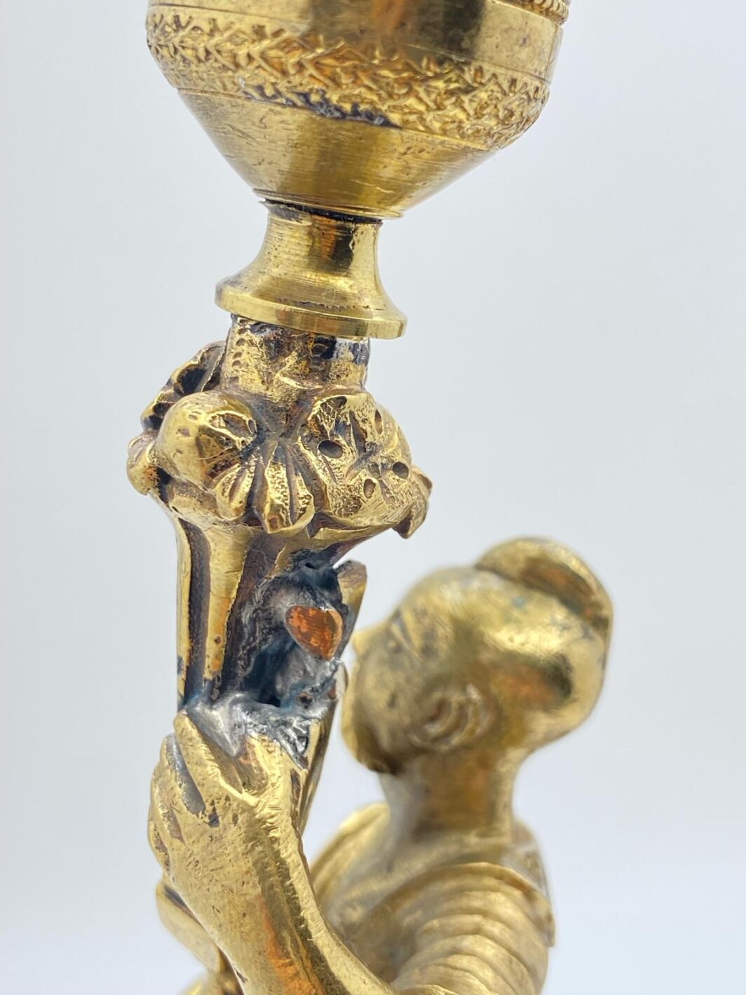 LUIGI XVI. STRAORDINARI CANDELIERI IN BRONZO E ALABASTRO. XVIII sec. - immagine 29