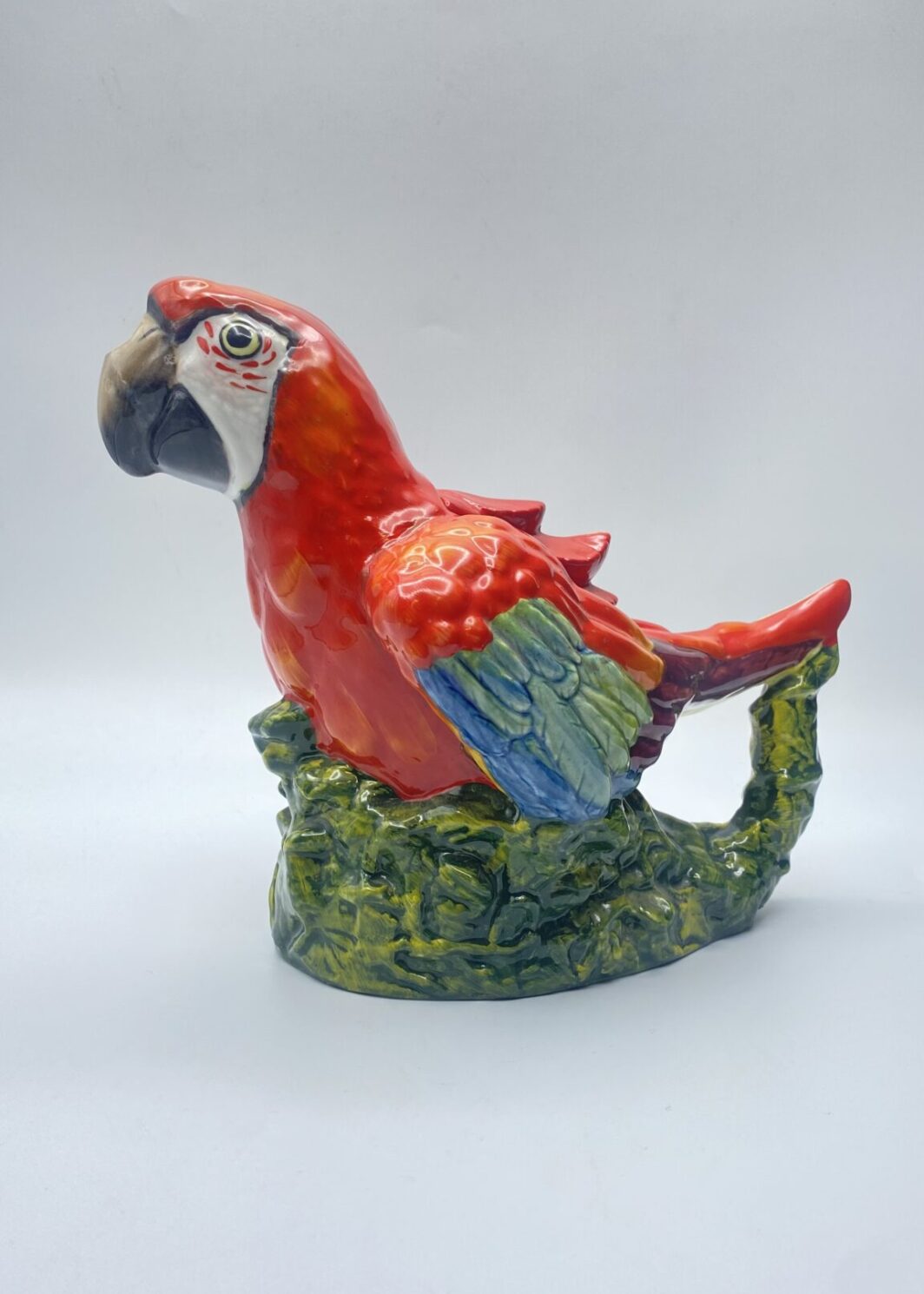 TEIERA ANIMALIER IN PORCELLANA DI STAFFORDSHIRE. INGHILTERRA FINE XIX sec.
