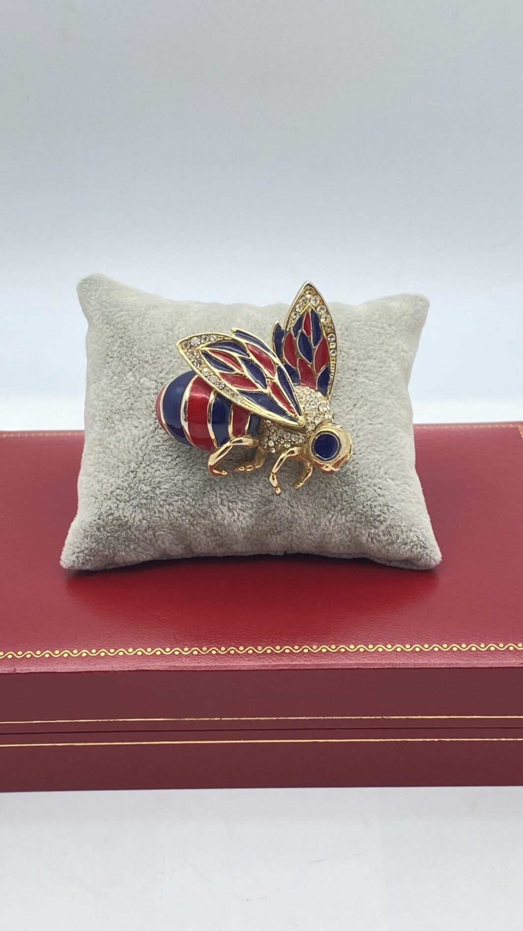 CASCIO BIJOUX. SPILLA CON APE. BIGIOTTERIA ANNI ‘50. - immagine 10