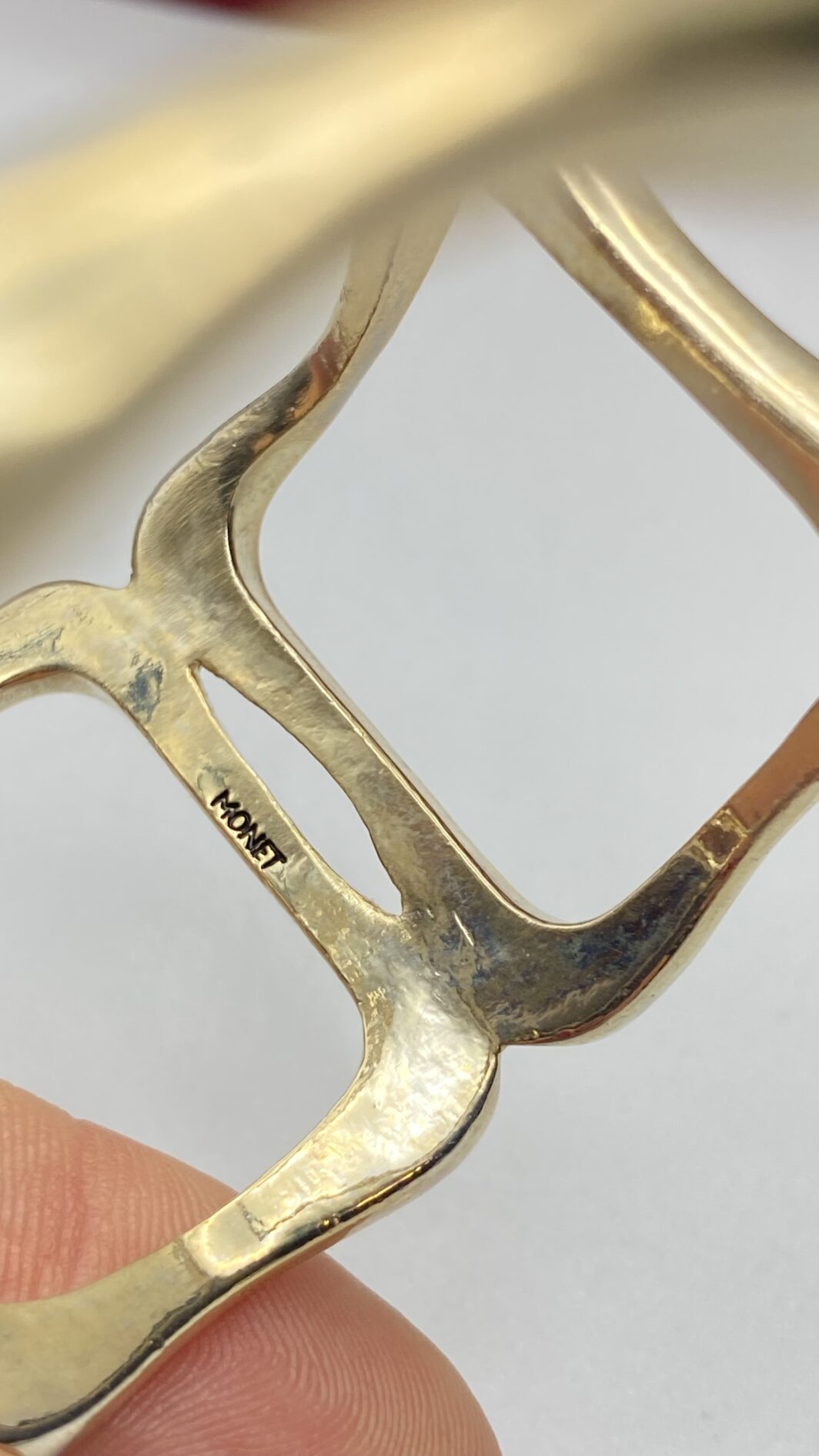 BRACCIALE FIRMATO MONET. USA, BIGIOTTERIA VINTAGE ANNI ‘40/‘50. - immagine 11