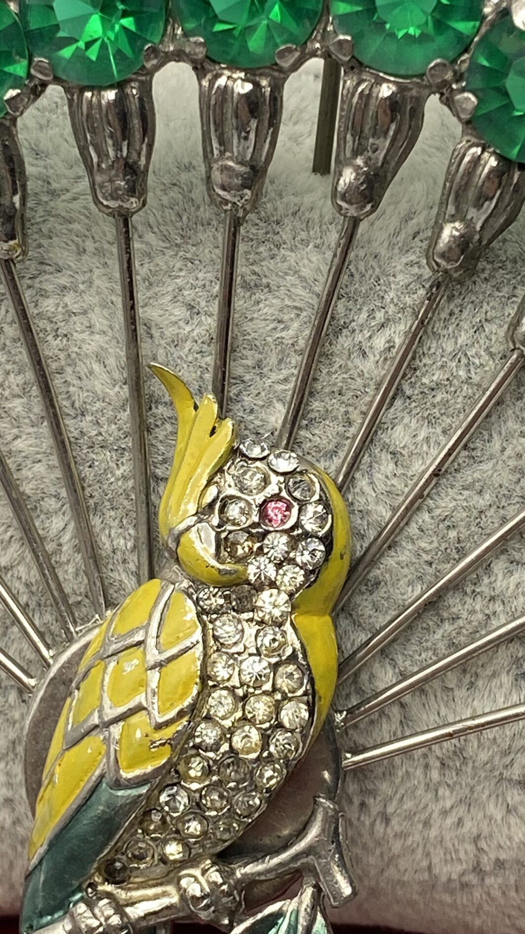 SPILLA ART DECO. BIGIOTTERIA VINTAGE. USA ANNI ‘30. - immagine 7