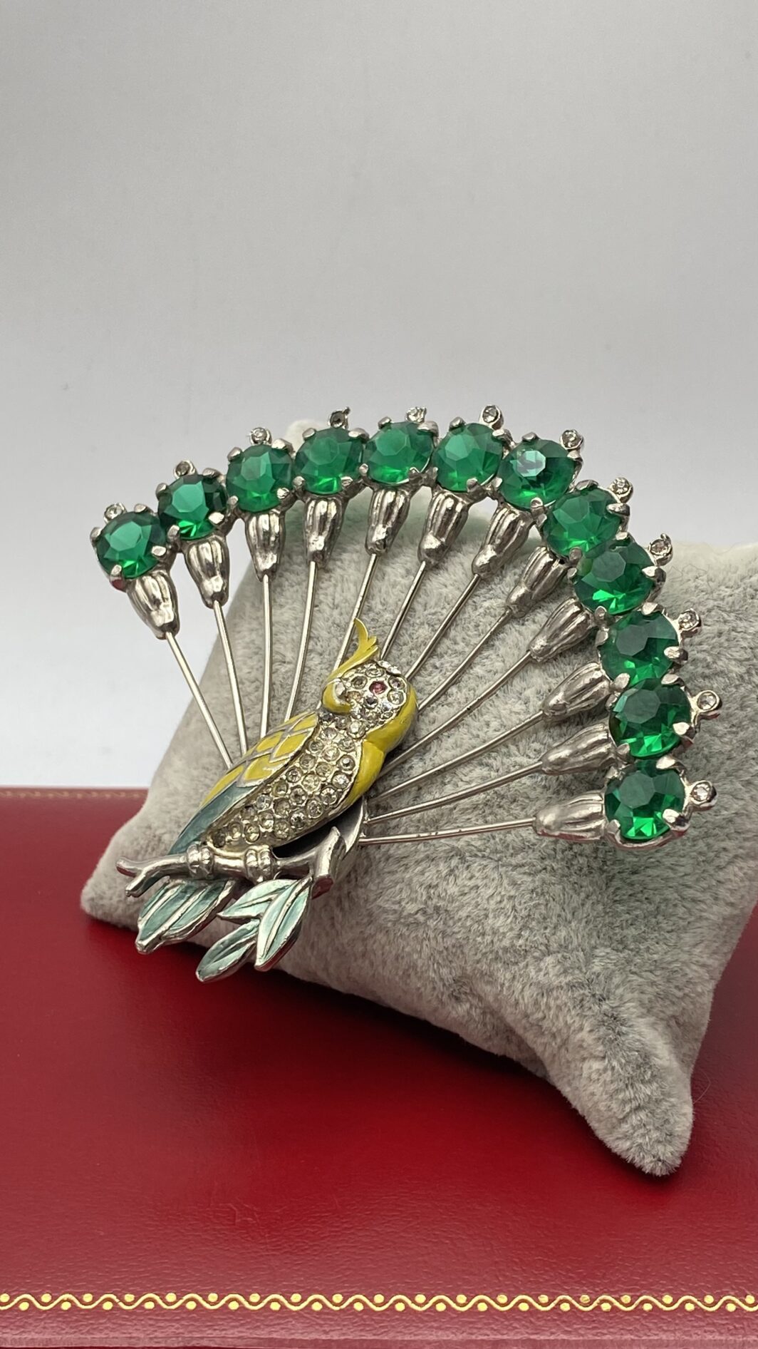 SPILLA ART DECO. BIGIOTTERIA VINTAGE. USA ANNI ‘30. - immagine 4
