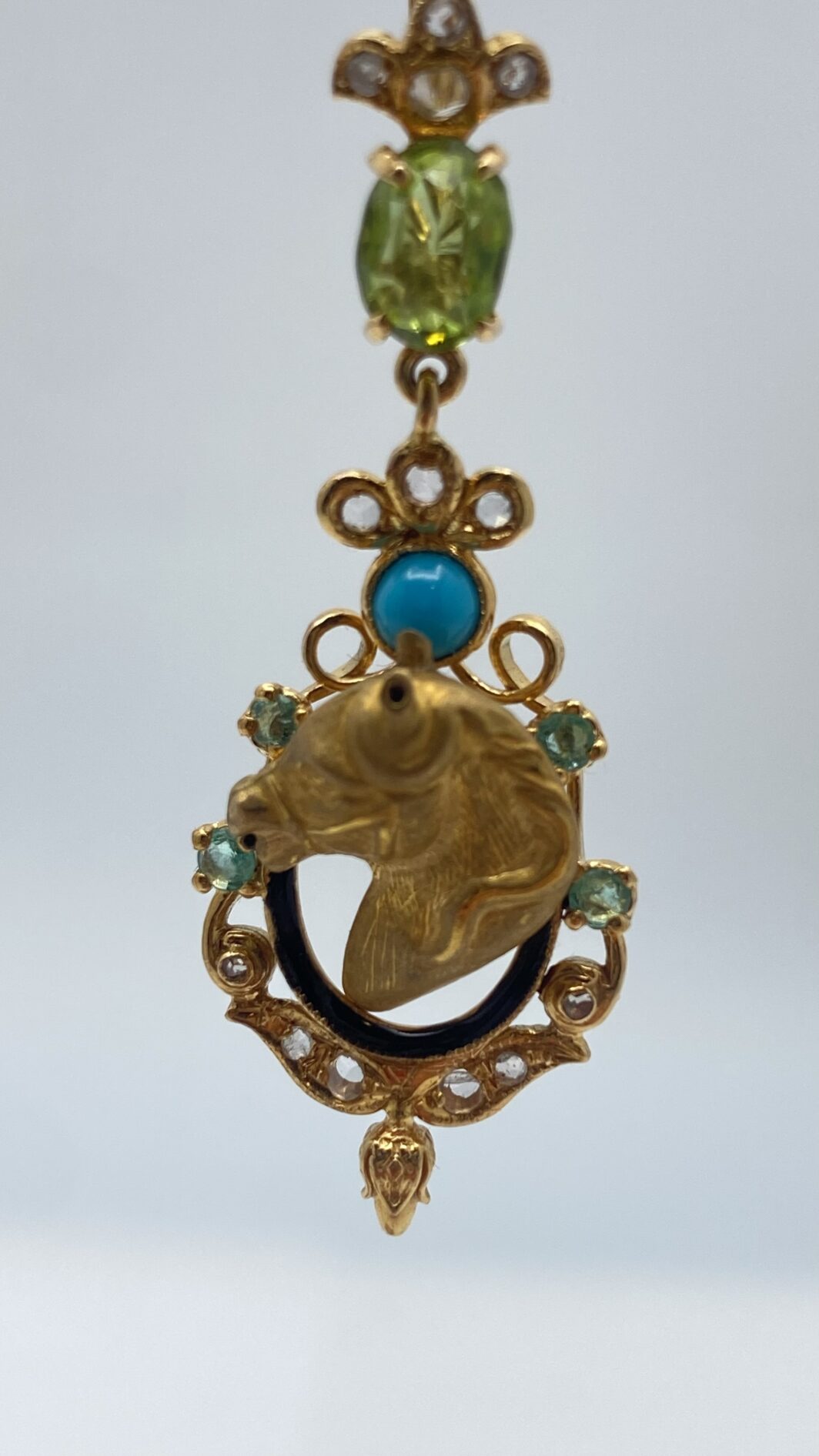 ORECCHINI BORBONICI IN ORO. ITALIA, FINE XIX sec. - immagine 10