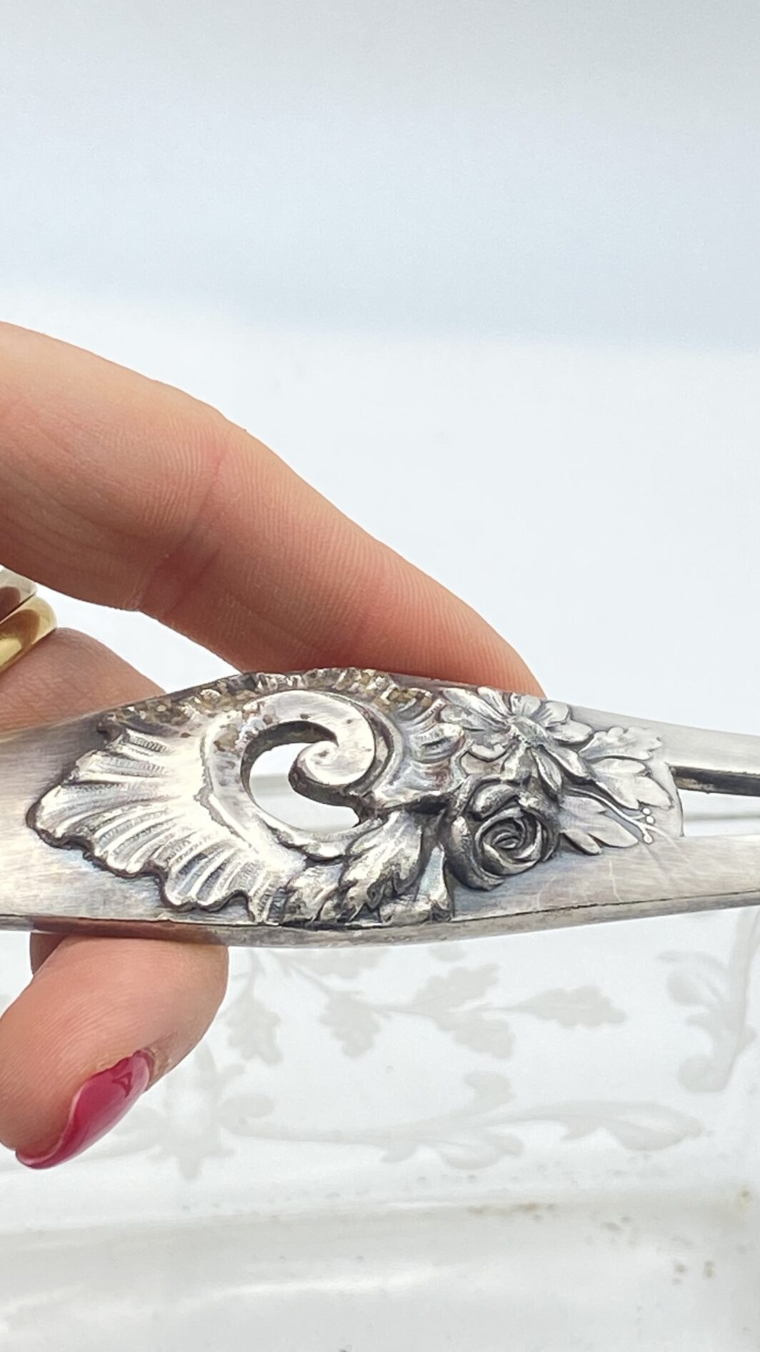 GALLIA. COMPOSTIERA ART NOUVEAU. FINE XIX sec. - immagine 11