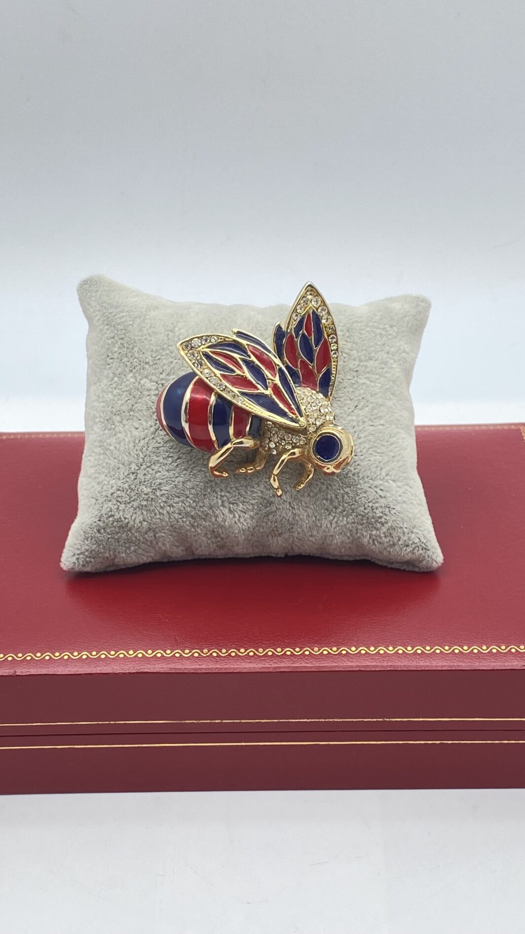 CASCIO BIJOUX. SPILLA CON APE. BIGIOTTERIA ANNI ‘50. - immagine 12