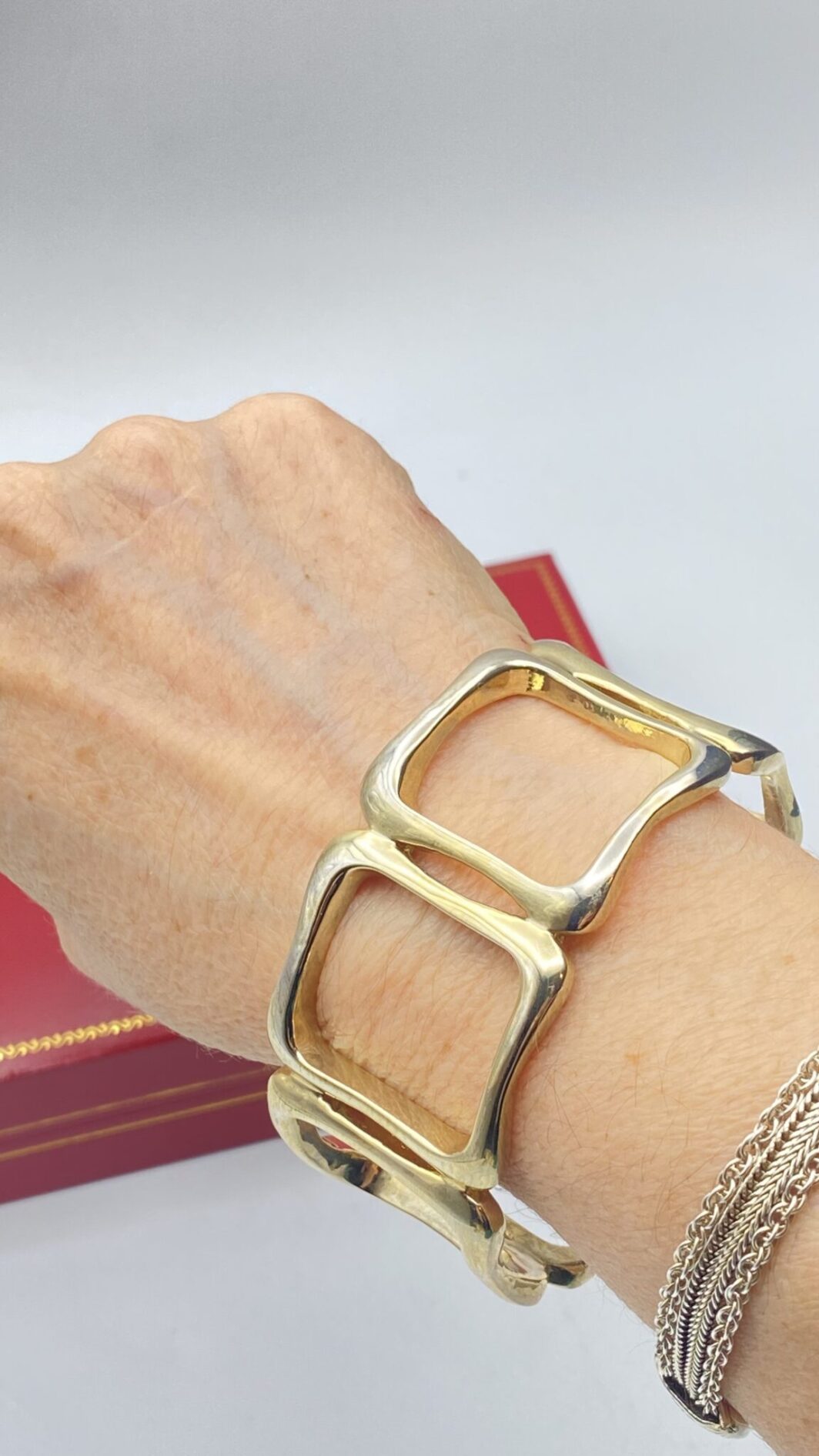 BRACCIALE FIRMATO MONET. USA, BIGIOTTERIA VINTAGE ANNI ‘40/‘50. - immagine 8