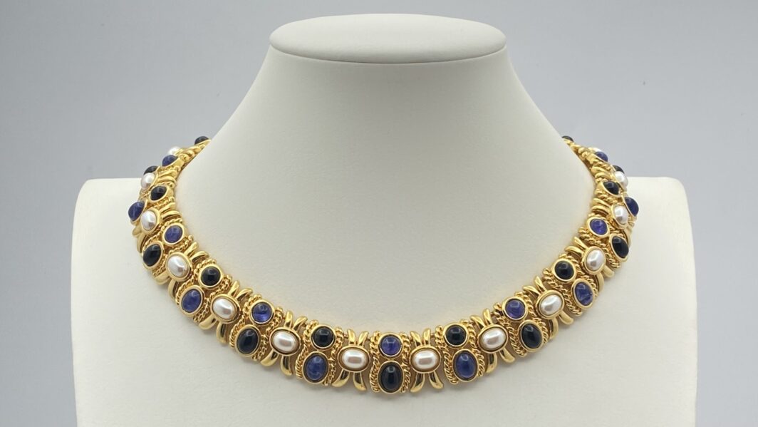“MONET”. COLLIER. BIGIOTTERIA VINTAGE ANNI ‘70. - immagine 3