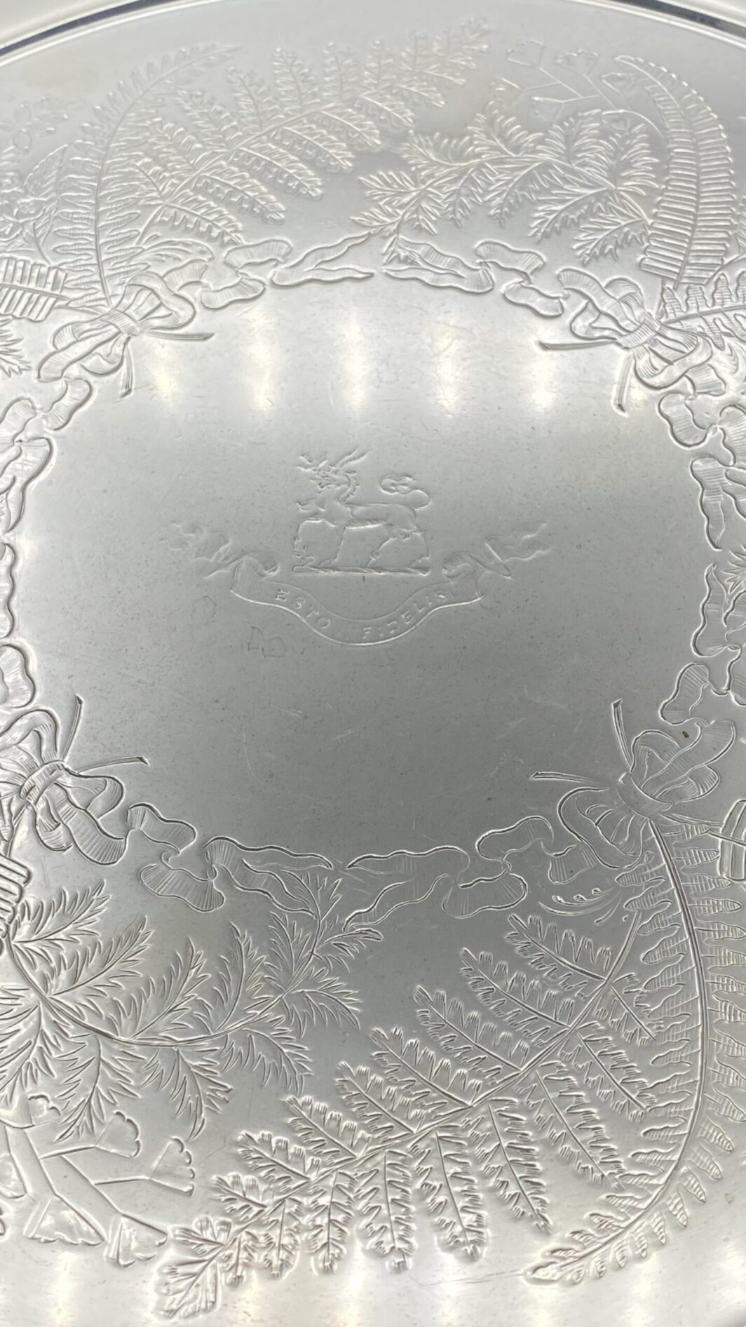 ELKINGTON & co. SALVER IN SHEFFIELD. CITTÀ DI BIRMIGHAM 1840/1897 - immagine 4