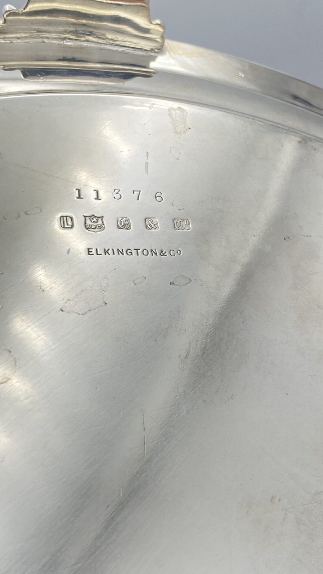 ELKINGTON & co. SALVER IN SHEFFIELD. CITTÀ DI BIRMIGHAM 1840/1897 - immagine 5