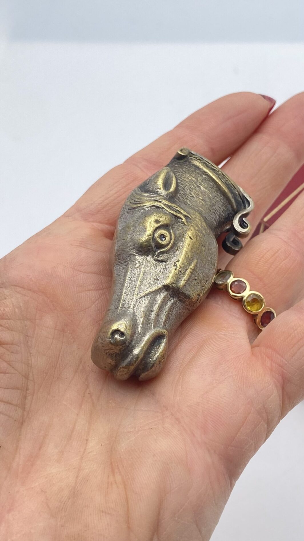 VESTA. ARGENTO SU OTTONE. FINE XIX, INIZI XX sec. - immagine 7