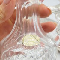 BERNDORF METALWARE FACTORY ARTHUR KRUPP. CRISTALLO DI BOEMIA E SHEFFIELD. CRUET FINE XIX sec. - immagine 12