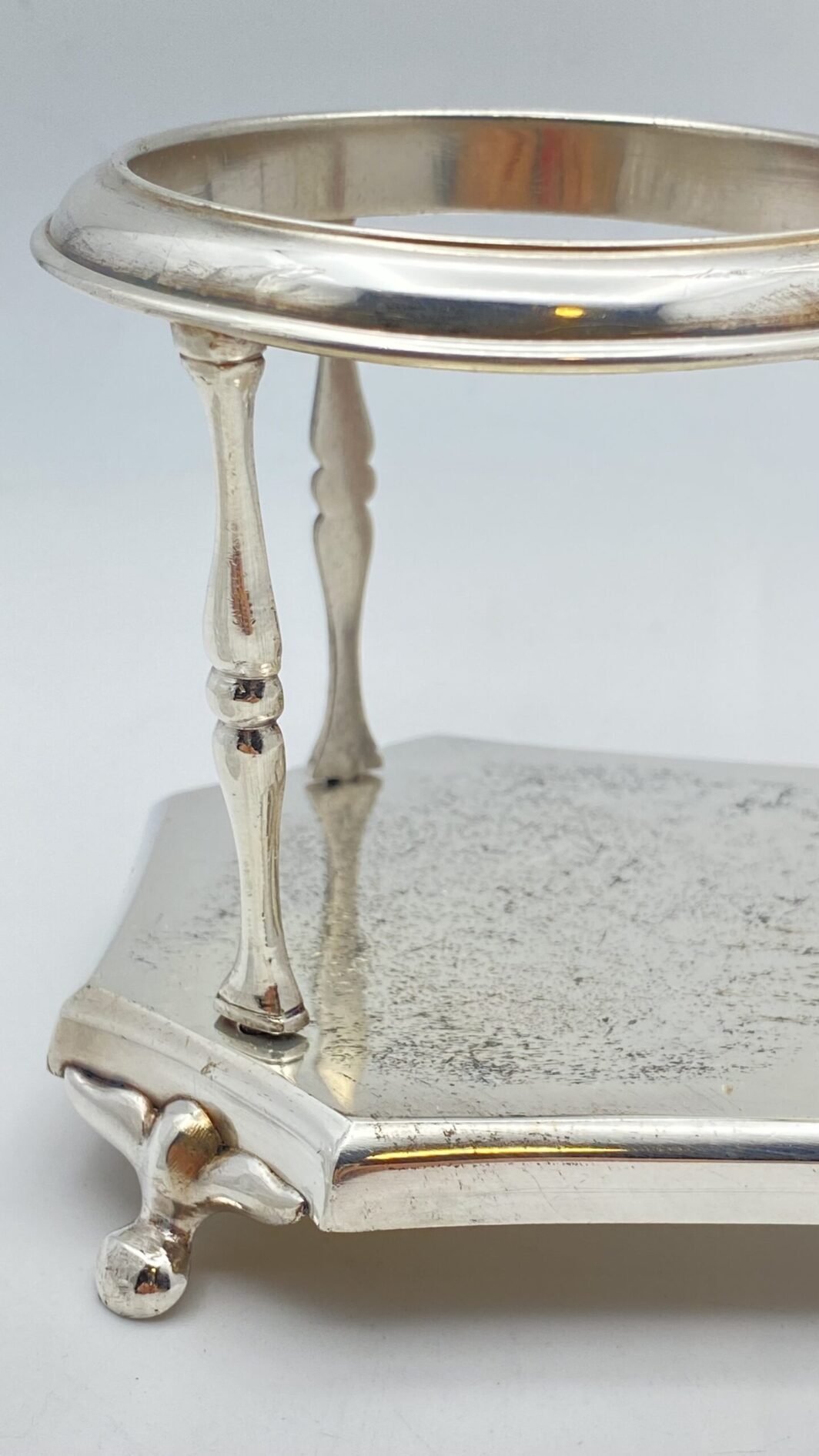 BERNDORF METALWARE FACTORY ARTHUR KRUPP. CRISTALLO DI BOEMIA E SHEFFIELD. CRUET FINE XIX sec. - immagine 24