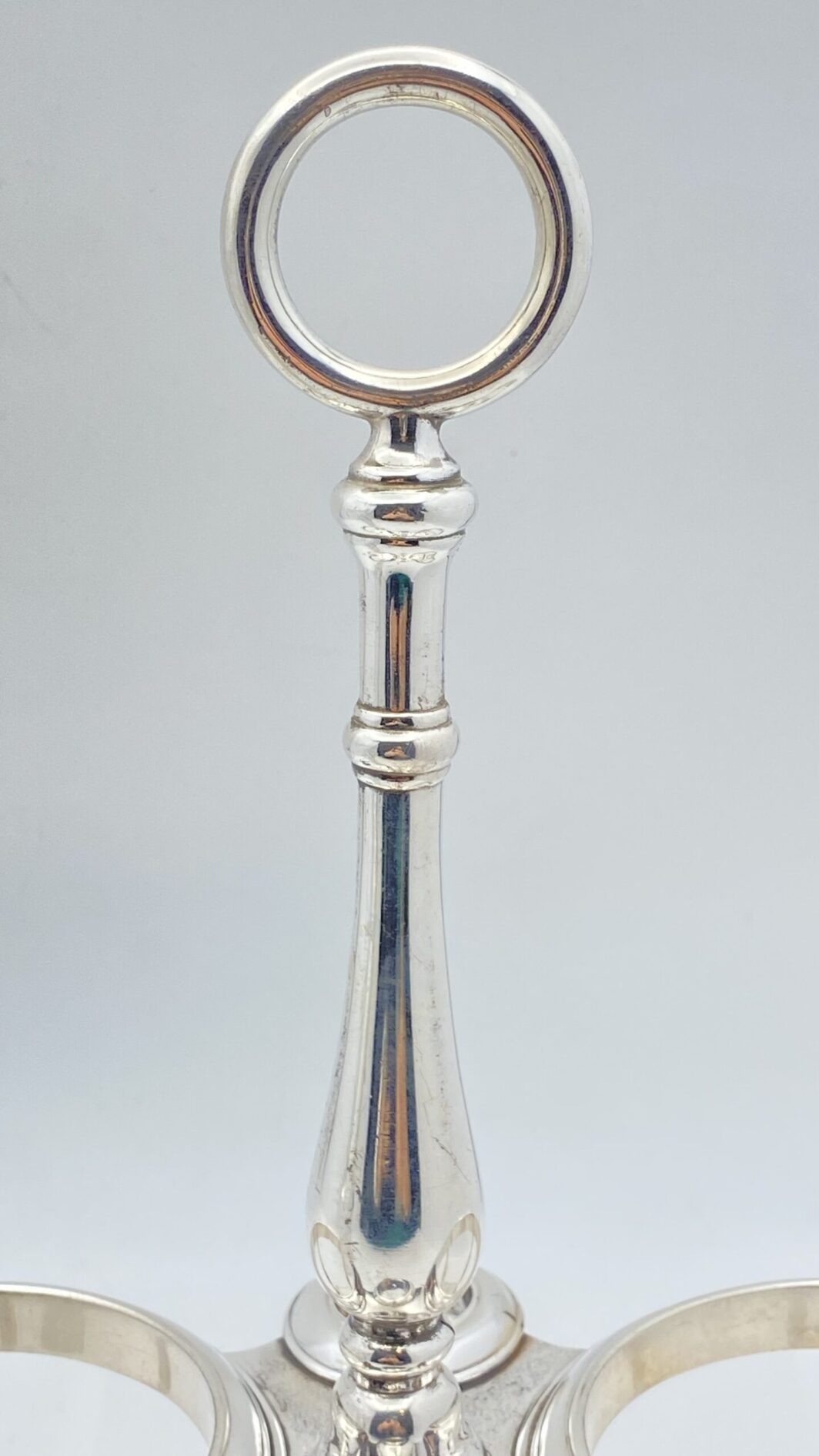 BERNDORF METALWARE FACTORY ARTHUR KRUPP. CRISTALLO DI BOEMIA E SHEFFIELD. CRUET FINE XIX sec. - immagine 26