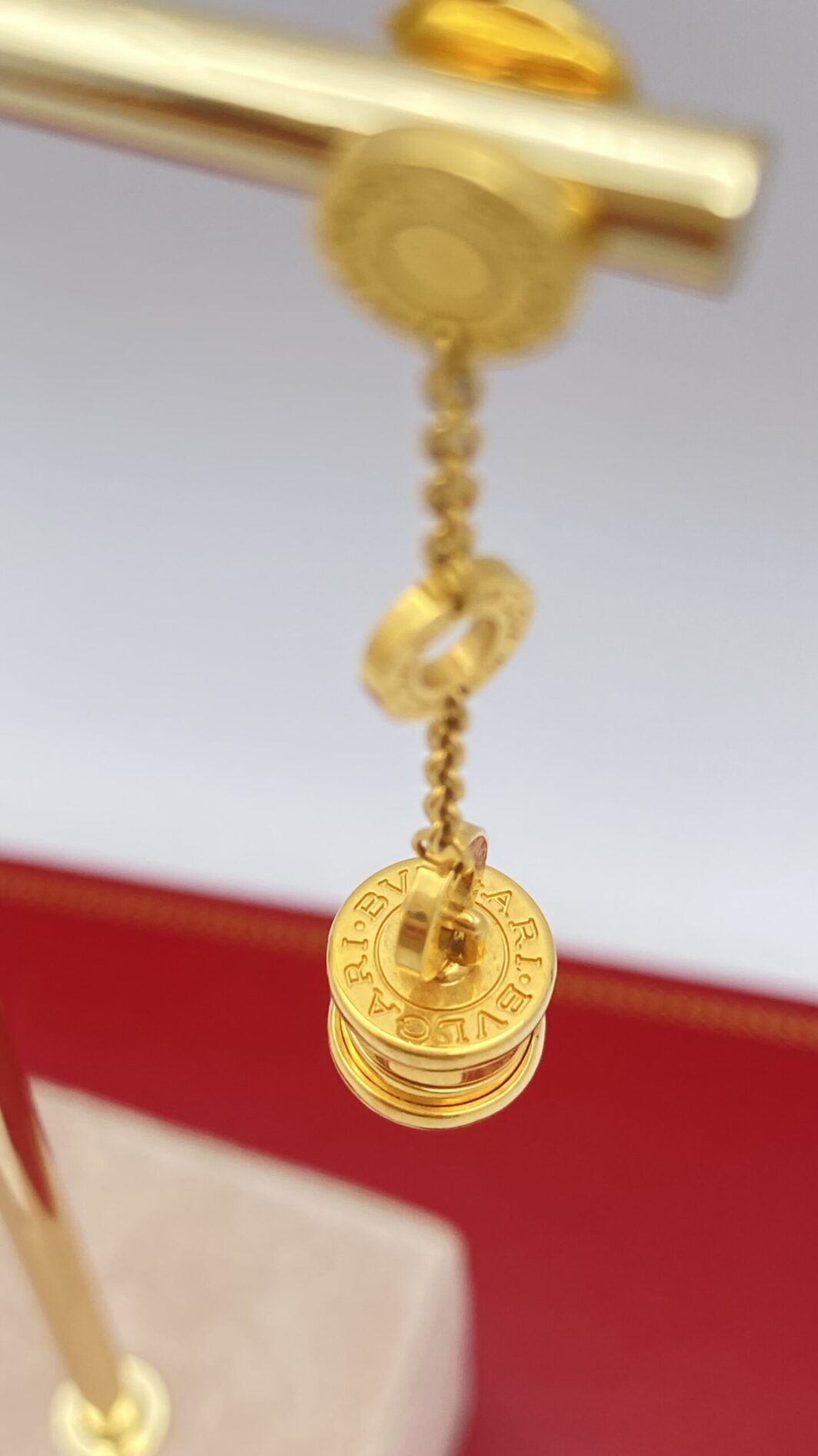 BULGARI B.ZERO 2. ORECCHINI IN ORO 18KT. - immagine 6