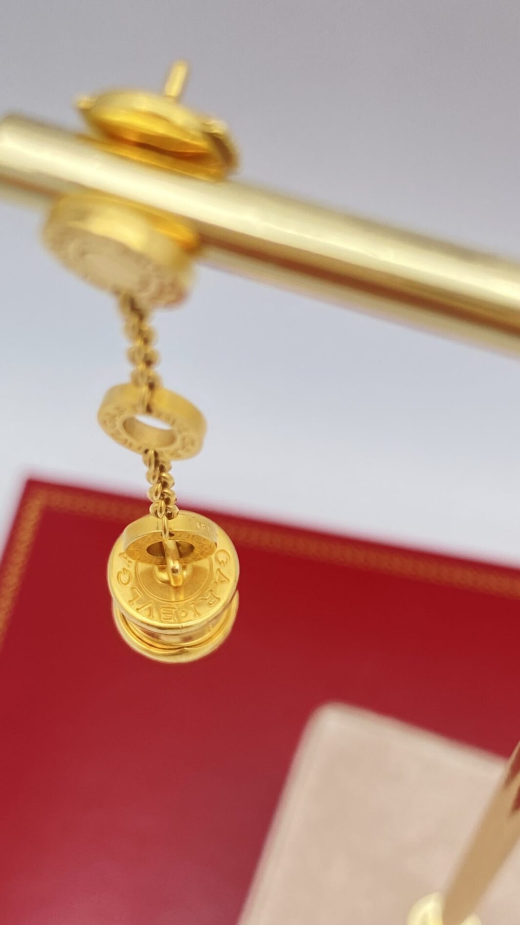 BULGARI B.ZERO 2. ORECCHINI IN ORO 18KT. - immagine 11