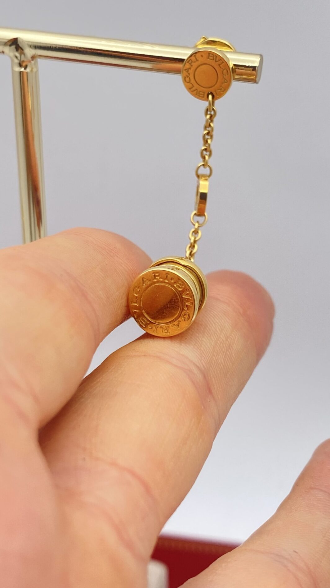 BULGARI B.ZERO 2. ORECCHINI IN ORO 18KT. - immagine 8