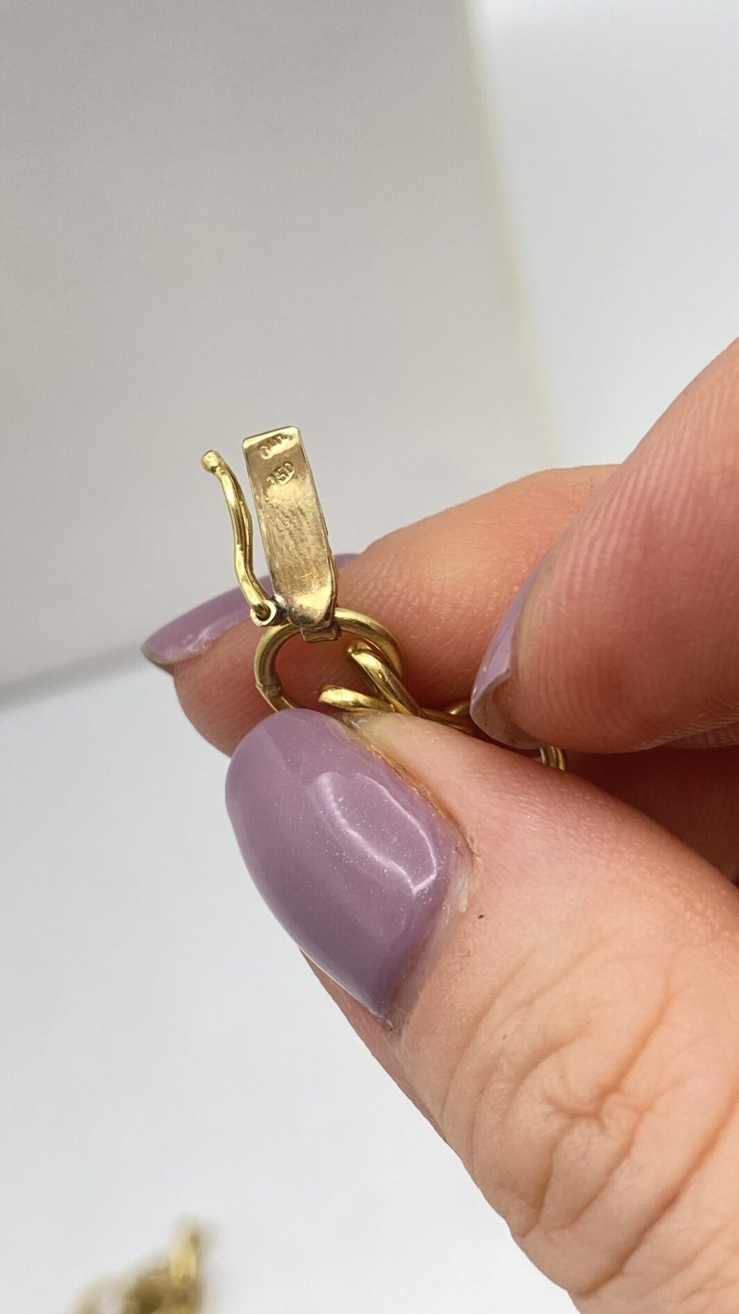 ORO 18KT, ONICE E BRILLANTI. COLLANA VINTAGE ANNI ‘60 - immagine 10