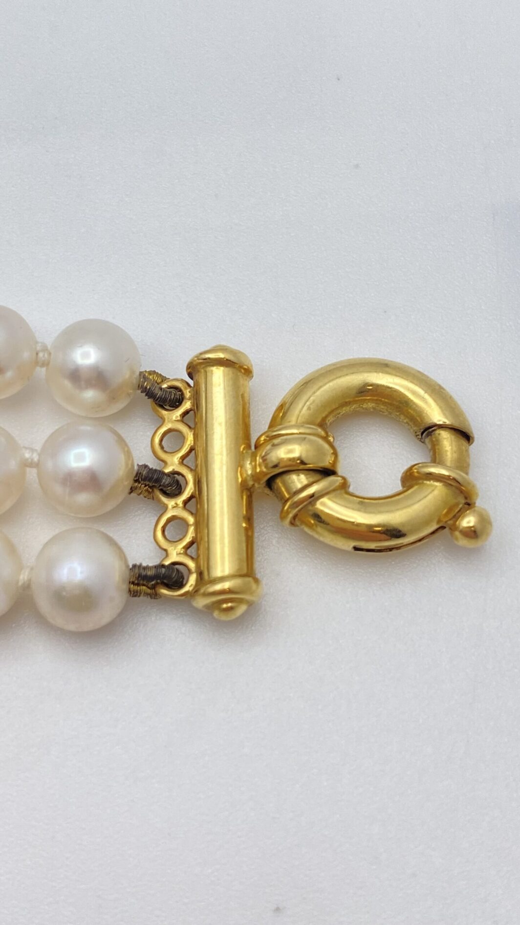 PERLE, ORO 18KT E CORALLO. BRACCIALE VINTAGE ANNI ‘70. ITALIA. - immagine 9