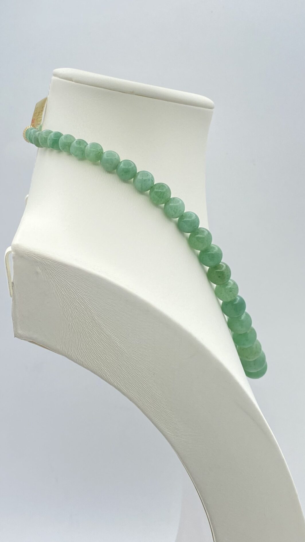 GIADA E ORO 18KT. COLLANA VINTAGE ANNI ‘60. - immagine 9
