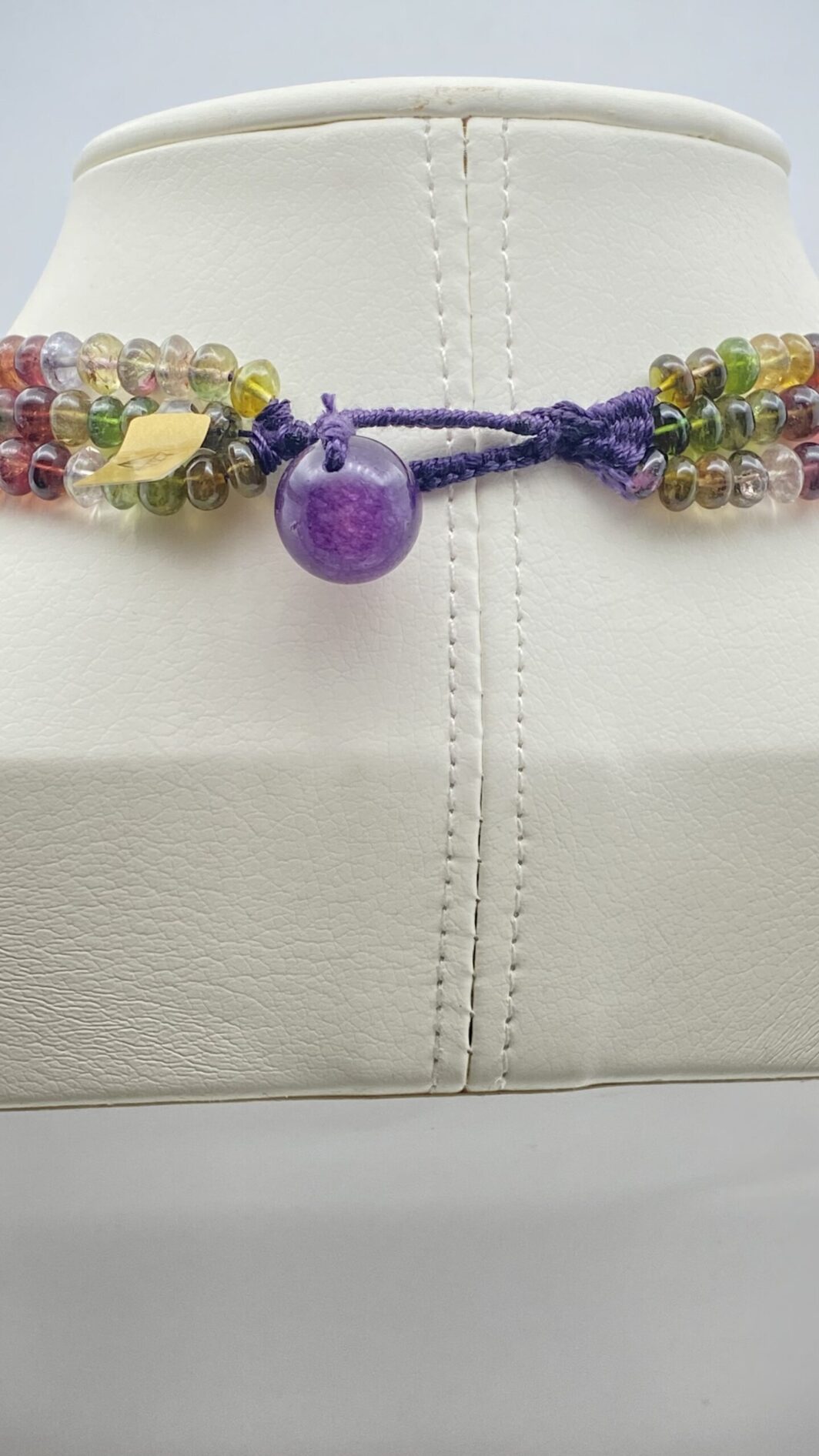 ORO, BRILLANTI, TORMALINE E MADREPERLA. COLLANA VINTAGE - immagine 12