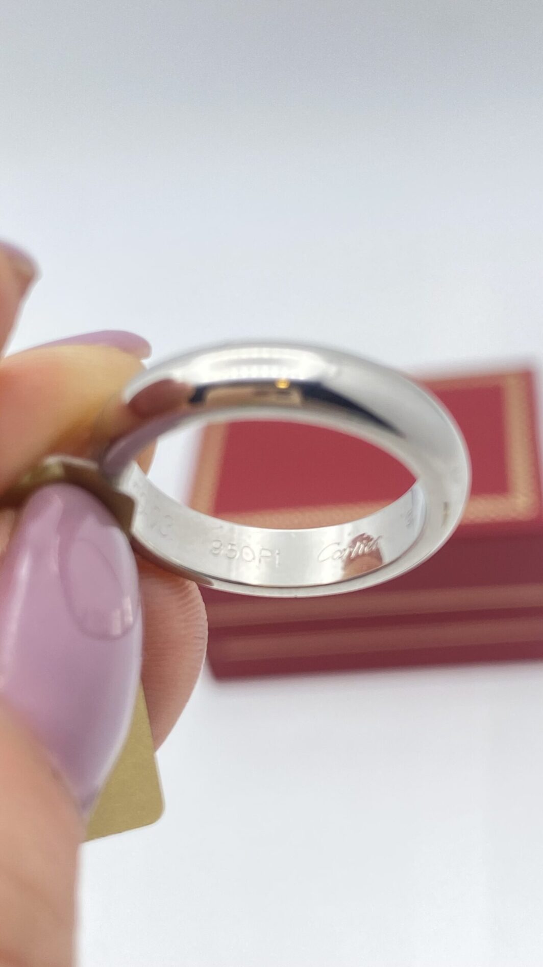 CARTIER. FEDE IN PLATINO. - immagine 5
