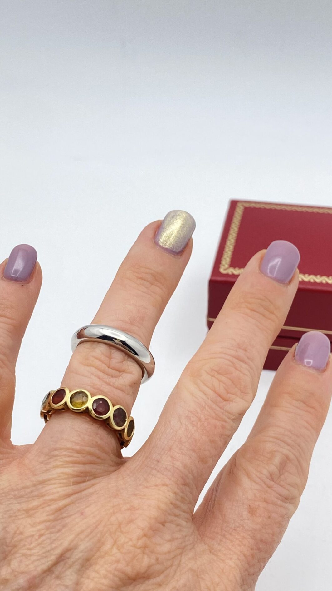 CARTIER. FEDE IN PLATINO. - immagine 12