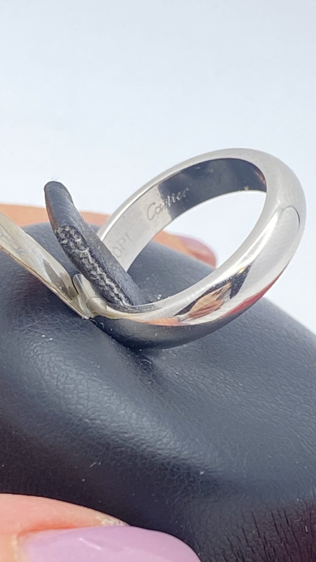 CARTIER. FEDE IN PLATINO. - immagine 8
