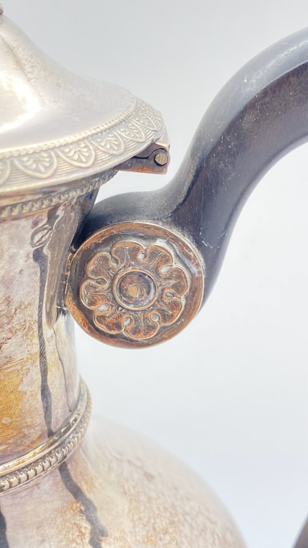 ARGENTO. CAFFETTIERA IMPERO, INIZI  XIX sec. - immagine 15