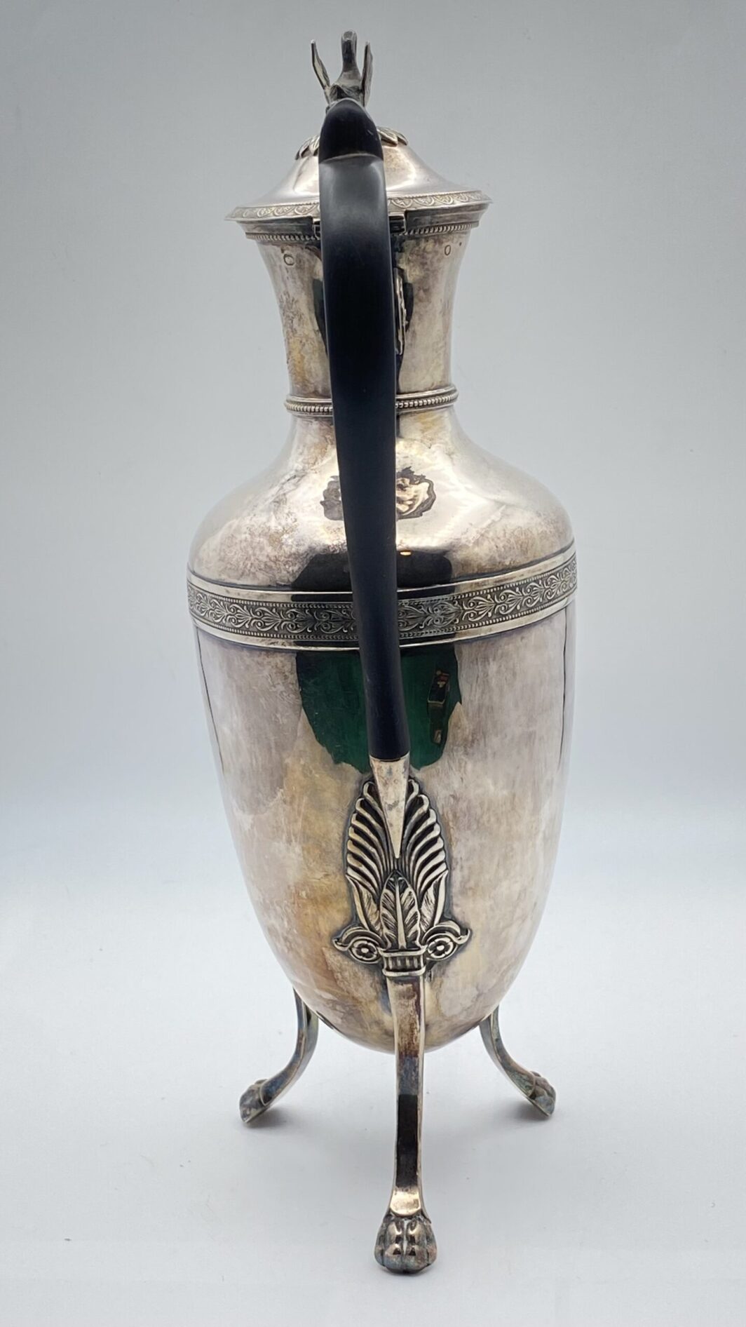 ARGENTO. CAFFETTIERA IMPERO, INIZI  XIX sec. - immagine 17