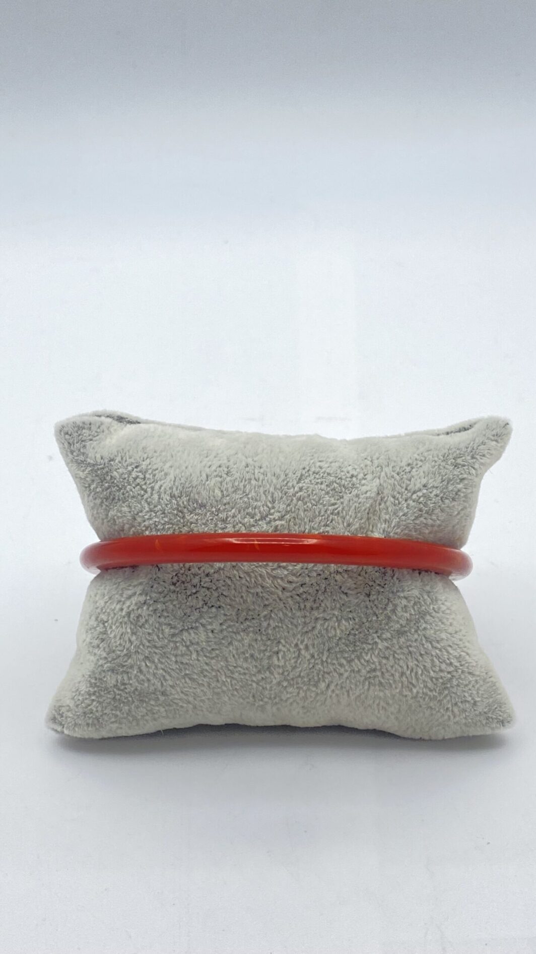 BACHELITE. BRACCIALE ROSSO MATTONE MARMORIZZATO. USA ANNI ‘40 - immagine 2