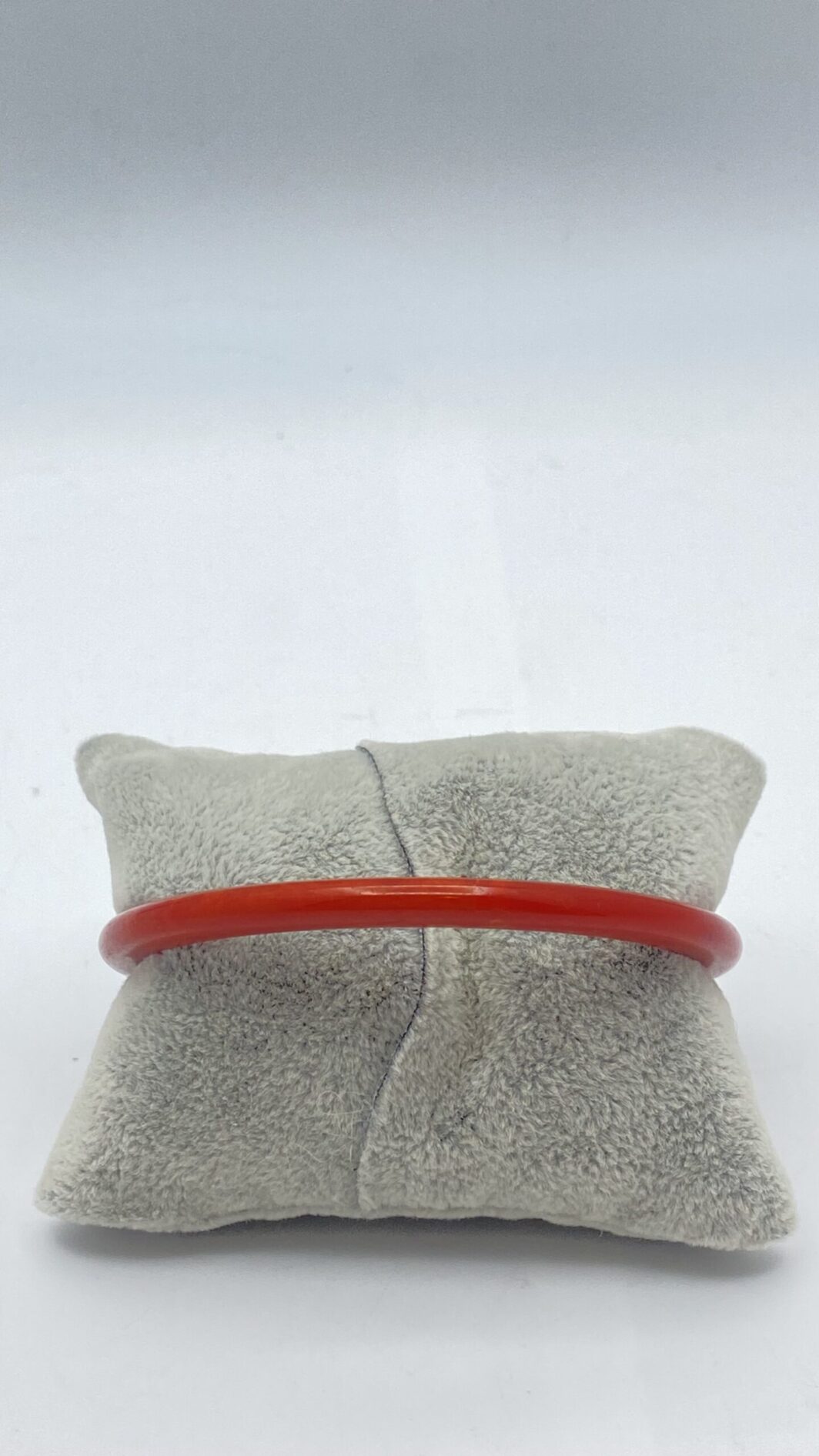 BACHELITE. BRACCIALE ROSSO MATTONE MARMORIZZATO. USA ANNI ‘40 - immagine 5