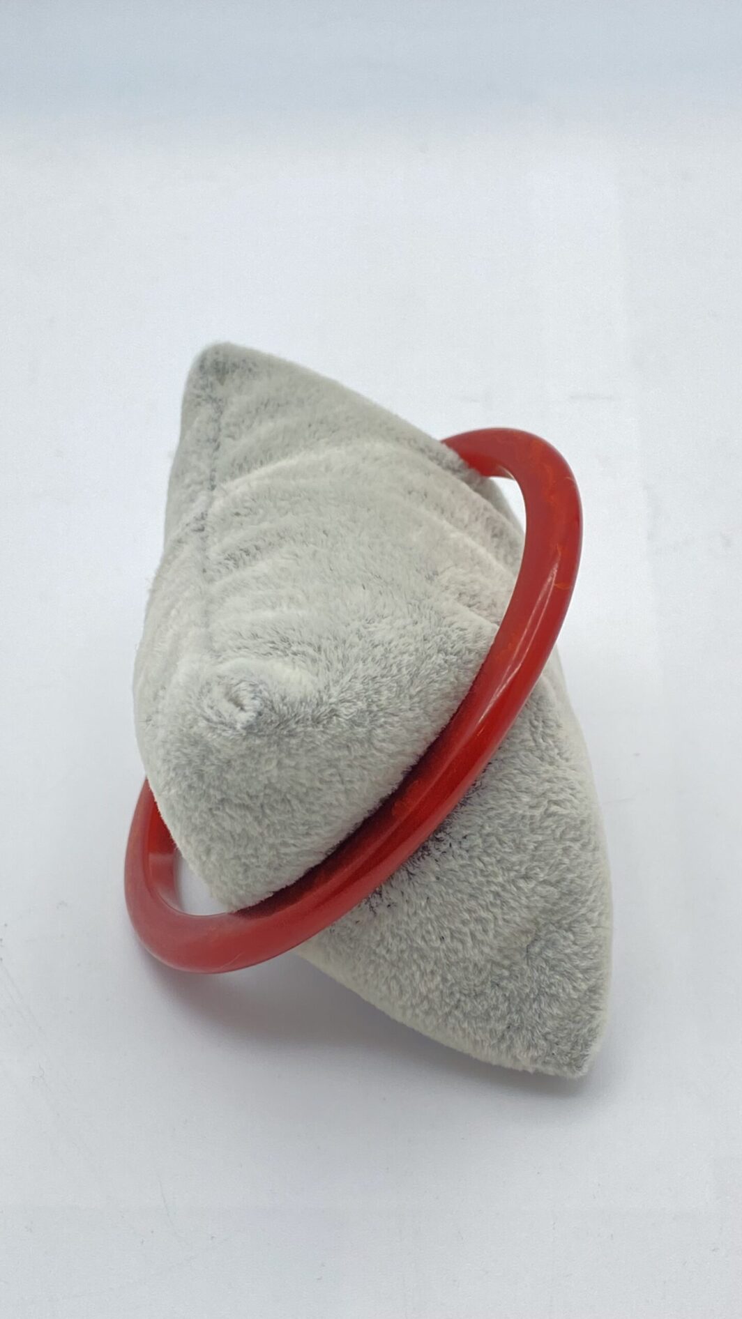 BACHELITE. BRACCIALE ROSSO MATTONE MARMORIZZATO. USA ANNI ‘40 - immagine 4