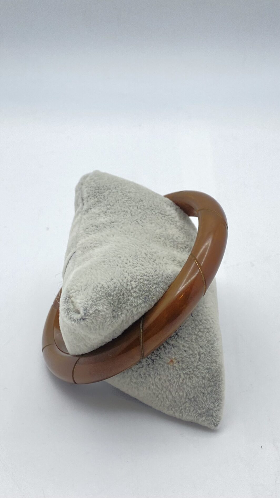 BACHELITE INCISA. BRACCIALE TERRA. USA ANNI ‘40 - immagine 6