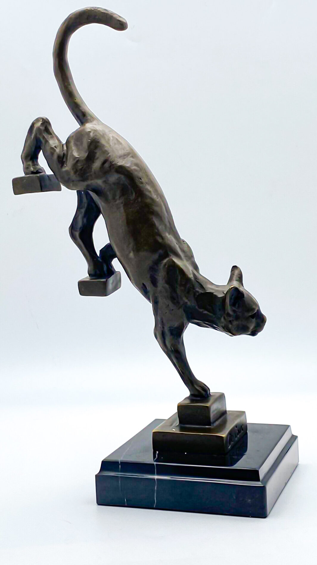 “DE COUX” D’APRÈS. SCULTURA IN BRONZO. STILE ART DECO. - immagine 2